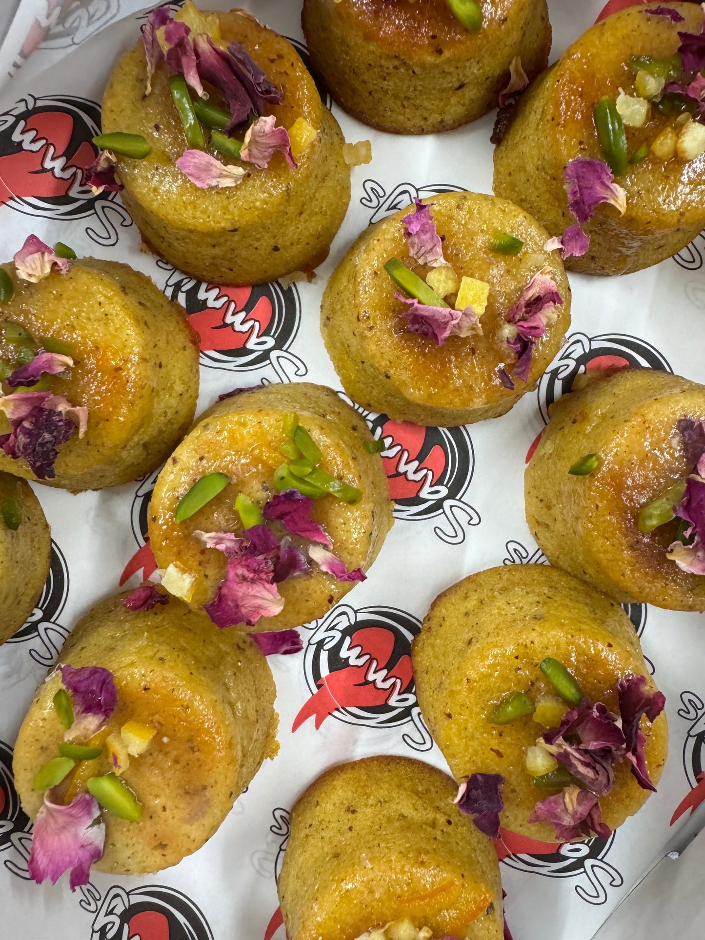 Persian Orange Mini Cakes (GF)