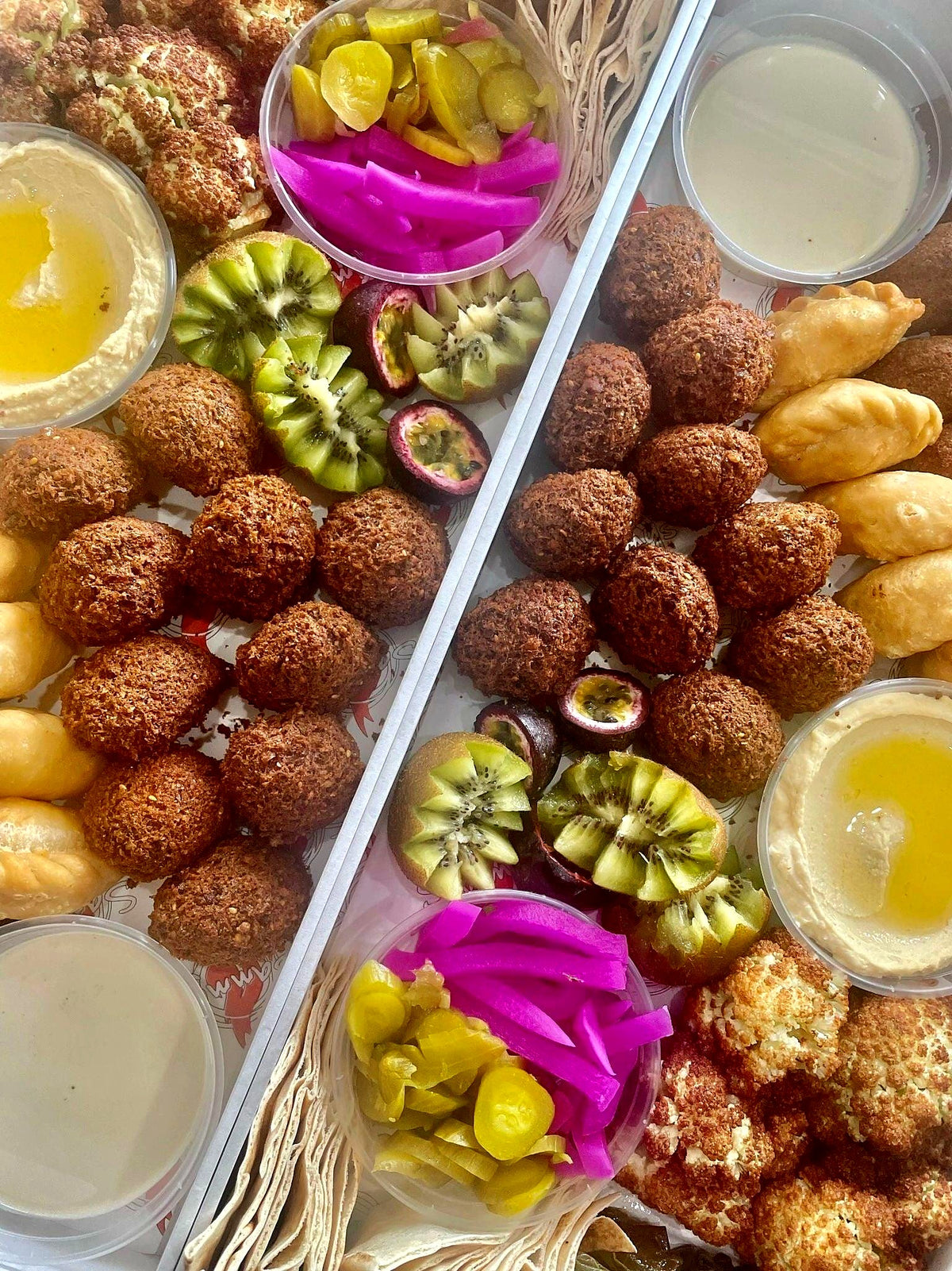 Vegetarian Mezze Platter - Sammys Catering & Co