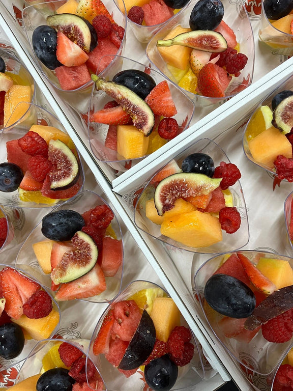 Fruit salads cups