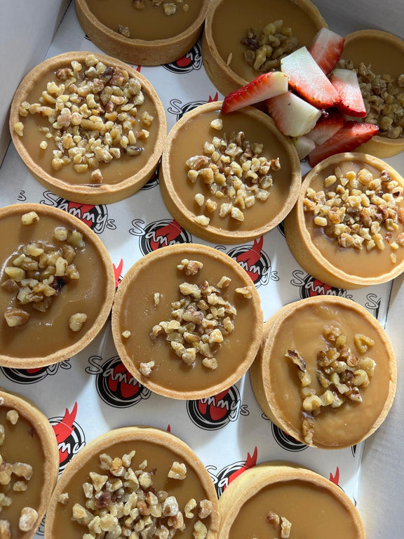 Caramel Walnut Tarts
