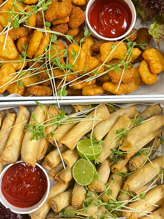Honey Halloumi Spring Rolls