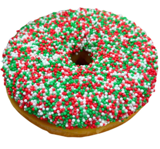 Mini sprinkle Christmas Donut rings
