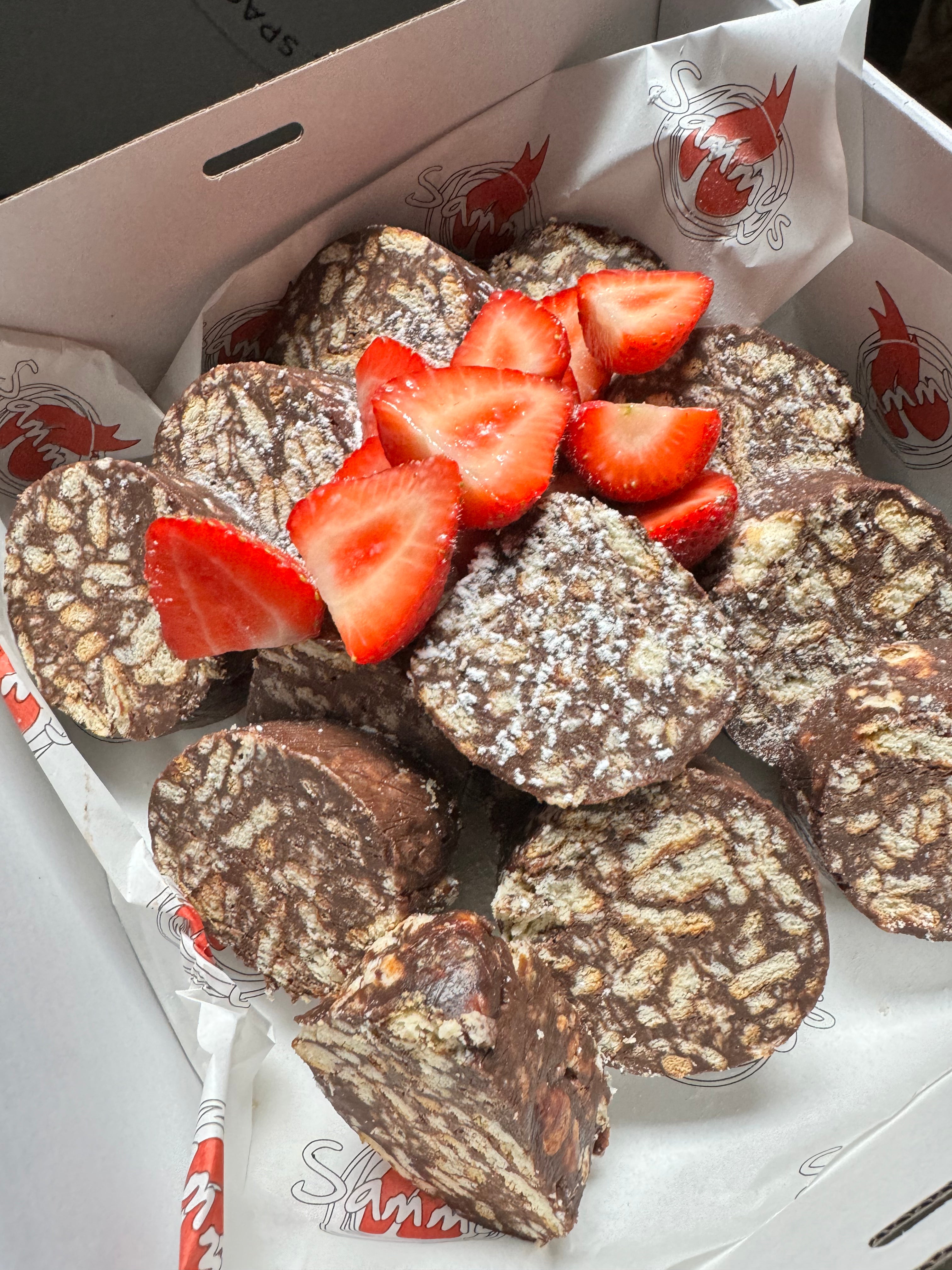 Chocolate Hedgehog Slices