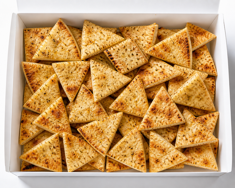 Pita bread platter