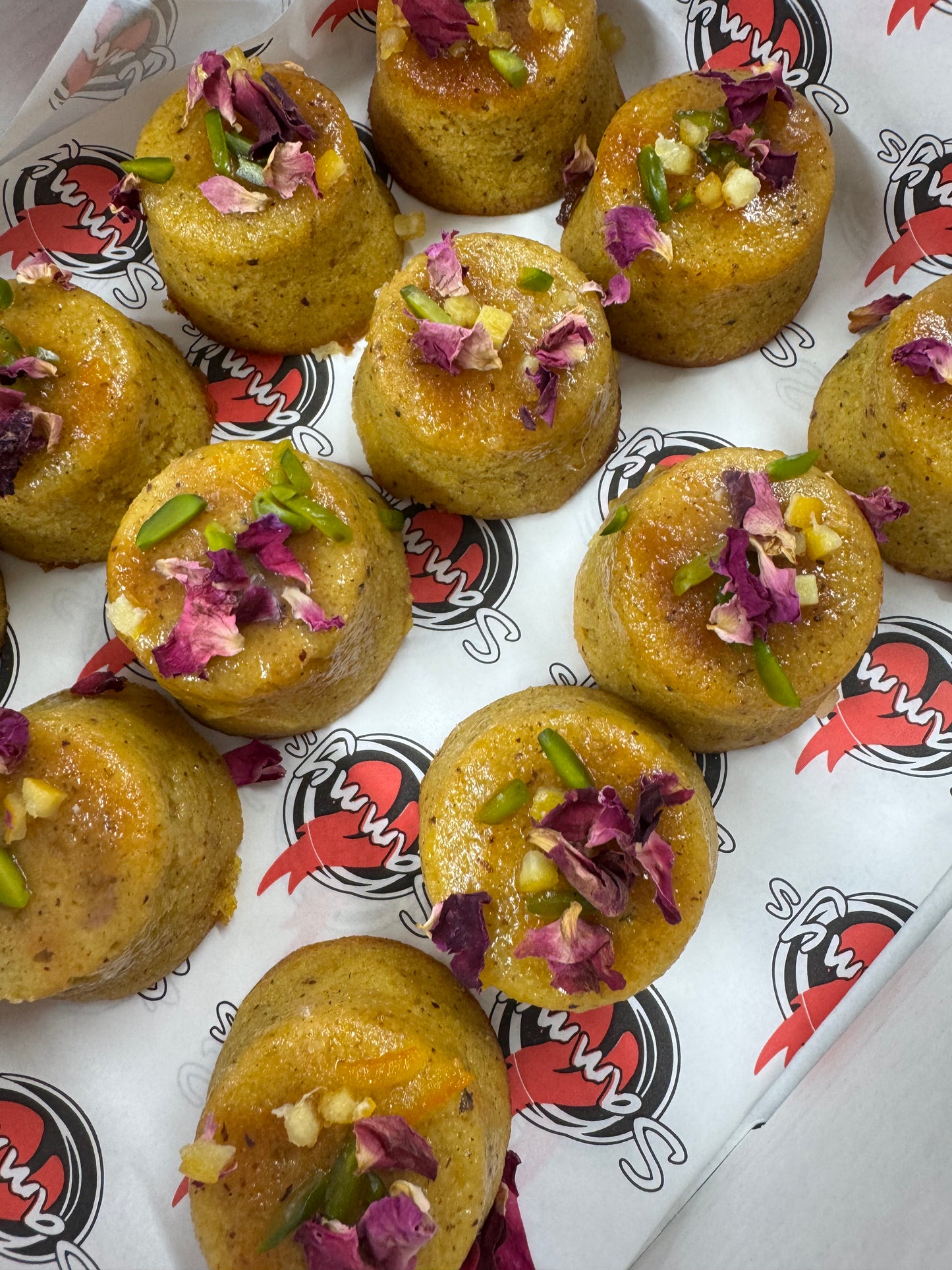 Persian Orange Mini Cakes (GF)