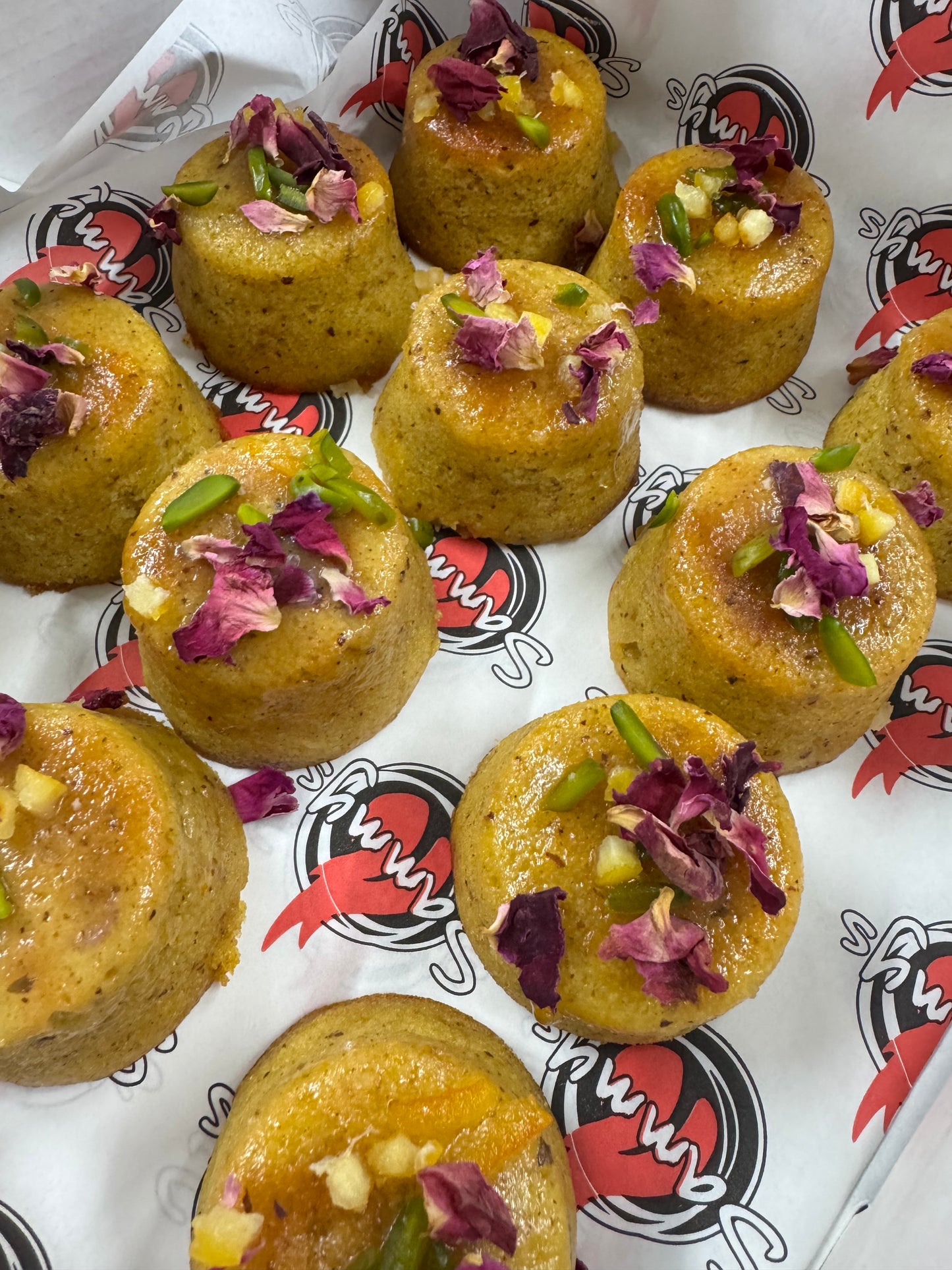 Persian Orange Mini Cakes (GF)