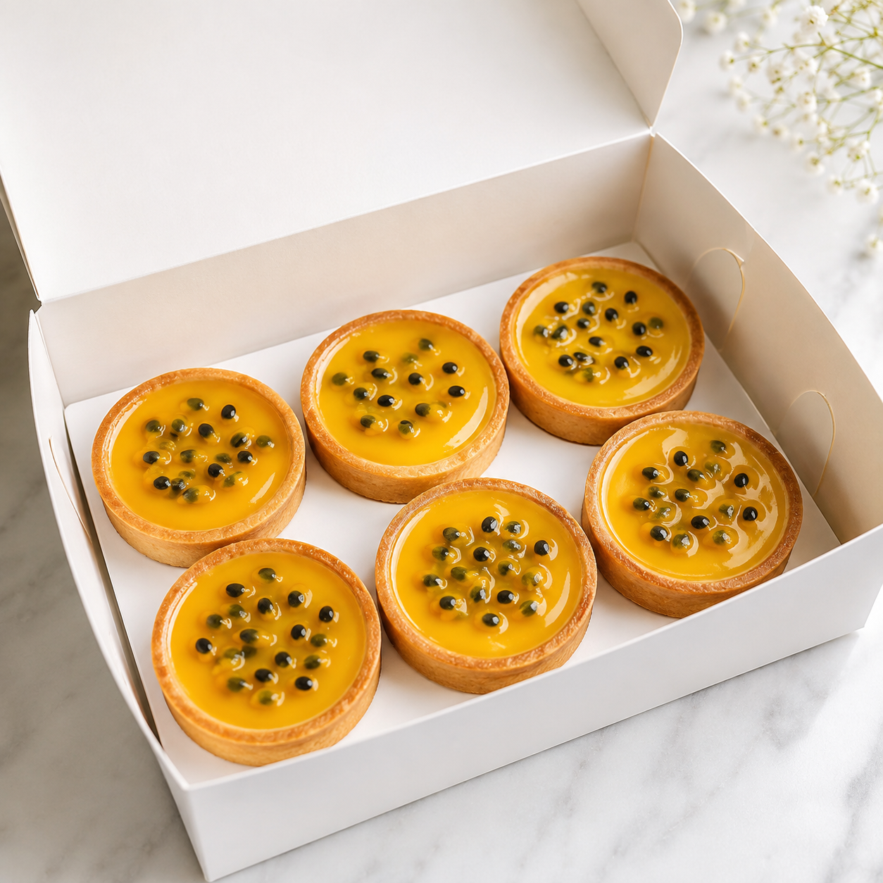 Mini Passionfruit Tarts