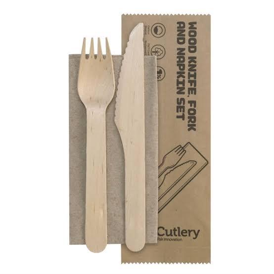 Bamboo Cutlery Set - Sammys Catering & Co