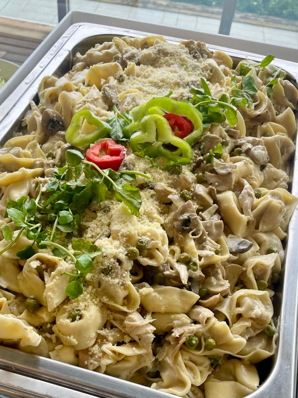 Chicken Mushroom Tortellini - Sammys Catering & Co