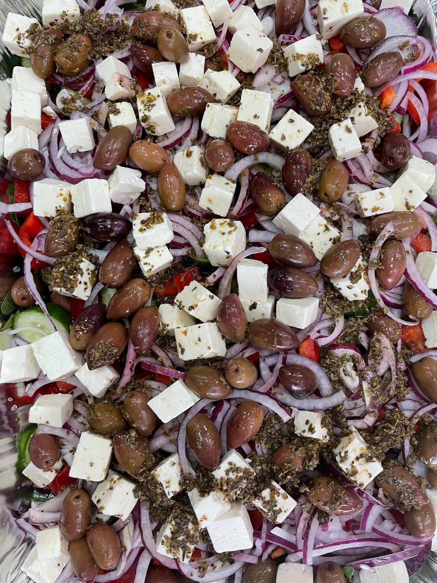Greek Salad - Sammys Catering & Co