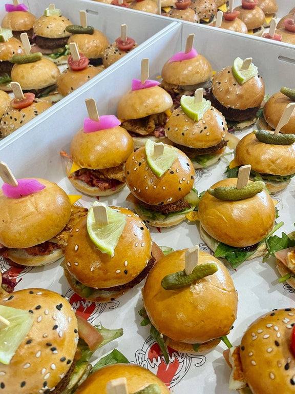 Mini Sliders Catering