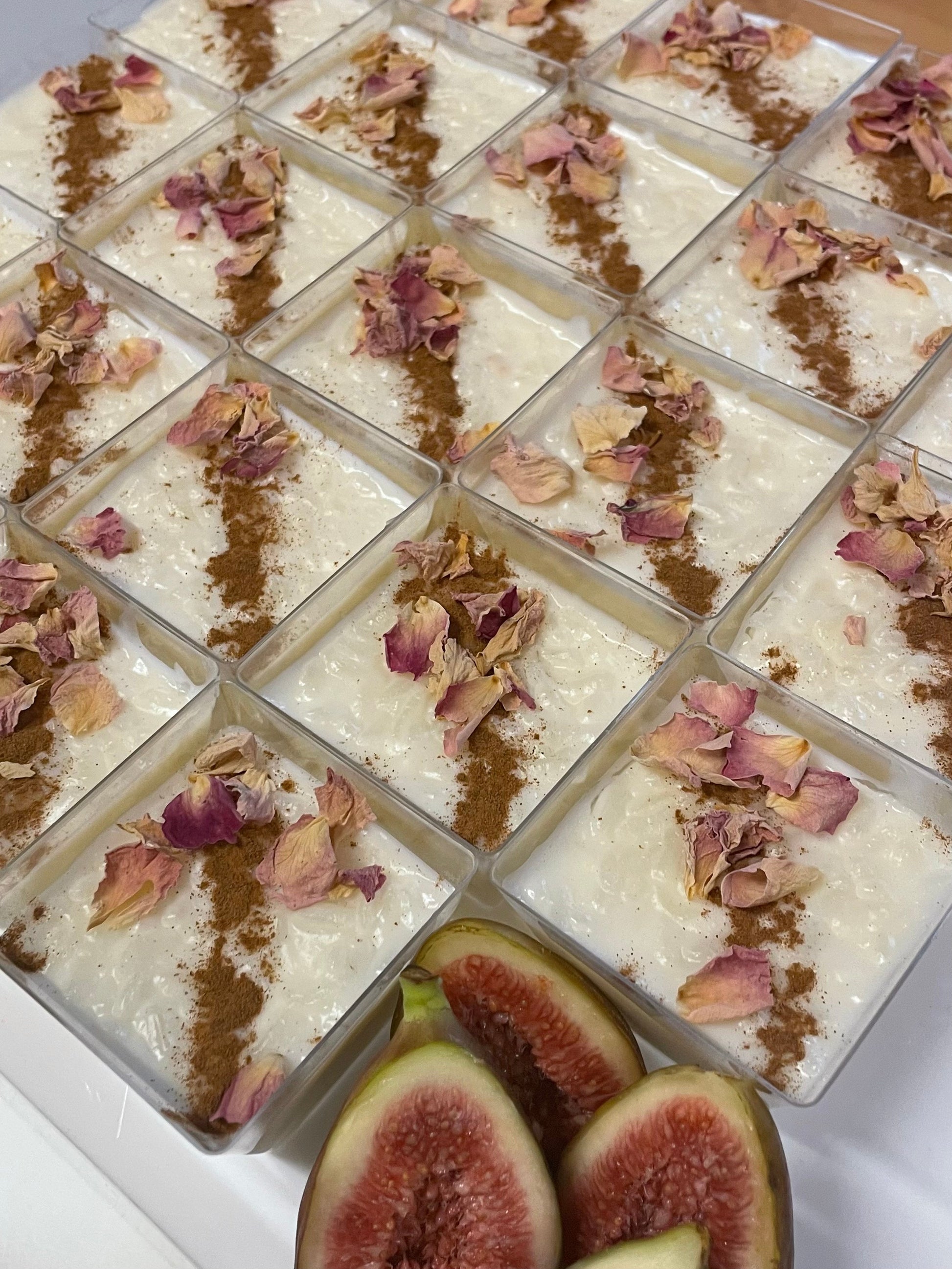 Rice Pudding Cups - Sammys Catering & Co -