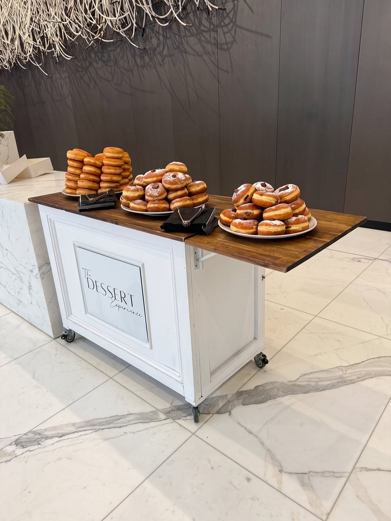 Sweets on the dessert cart