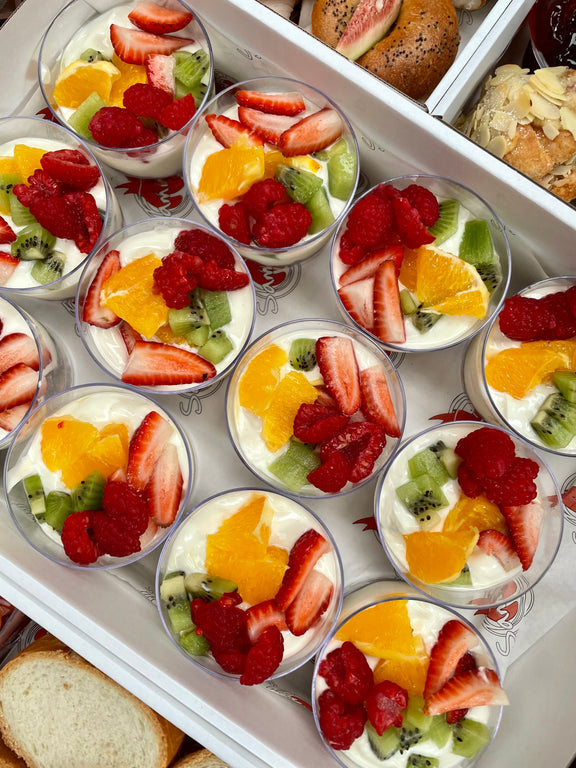 Yogurt Granola & Fruit Cups - Sammys Catering & Co