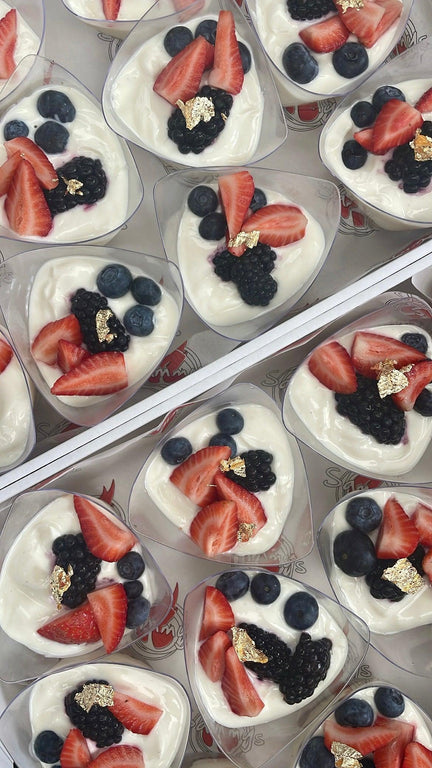 Yogurt Granola & Fruit Cups - Sammys Catering & Co